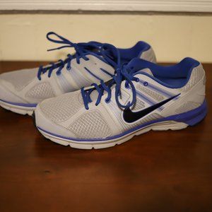 Men's Nike Flywire Gray with Blue Trim - Size 13